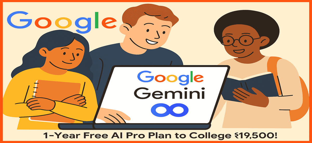 Google Offers free Gemini AI for Indian Students